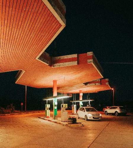 estación de servicio