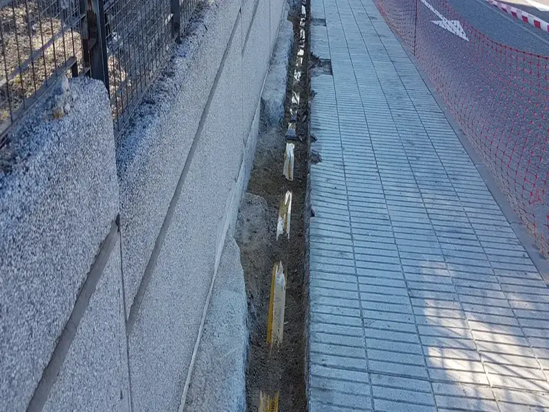 Canalizado de cableado eléctrico